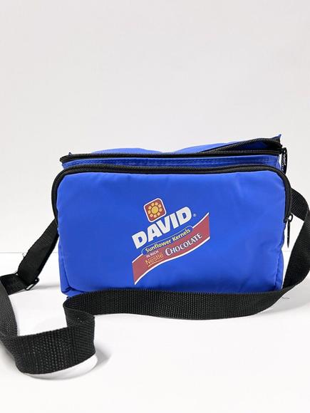RCC Koozie David Sunflower Kernels Nestle Chocolate Lunchbox Cooler Insulated - Picture 2 of 12